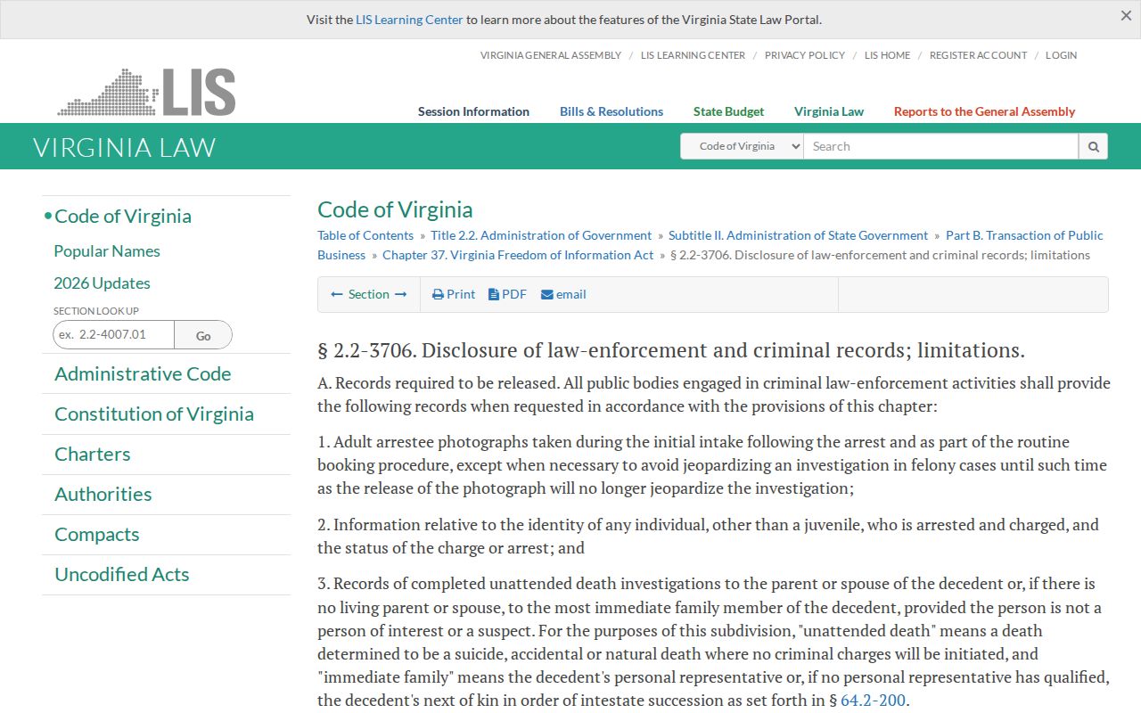 Dickenson County criminal court record access and warrant case details
